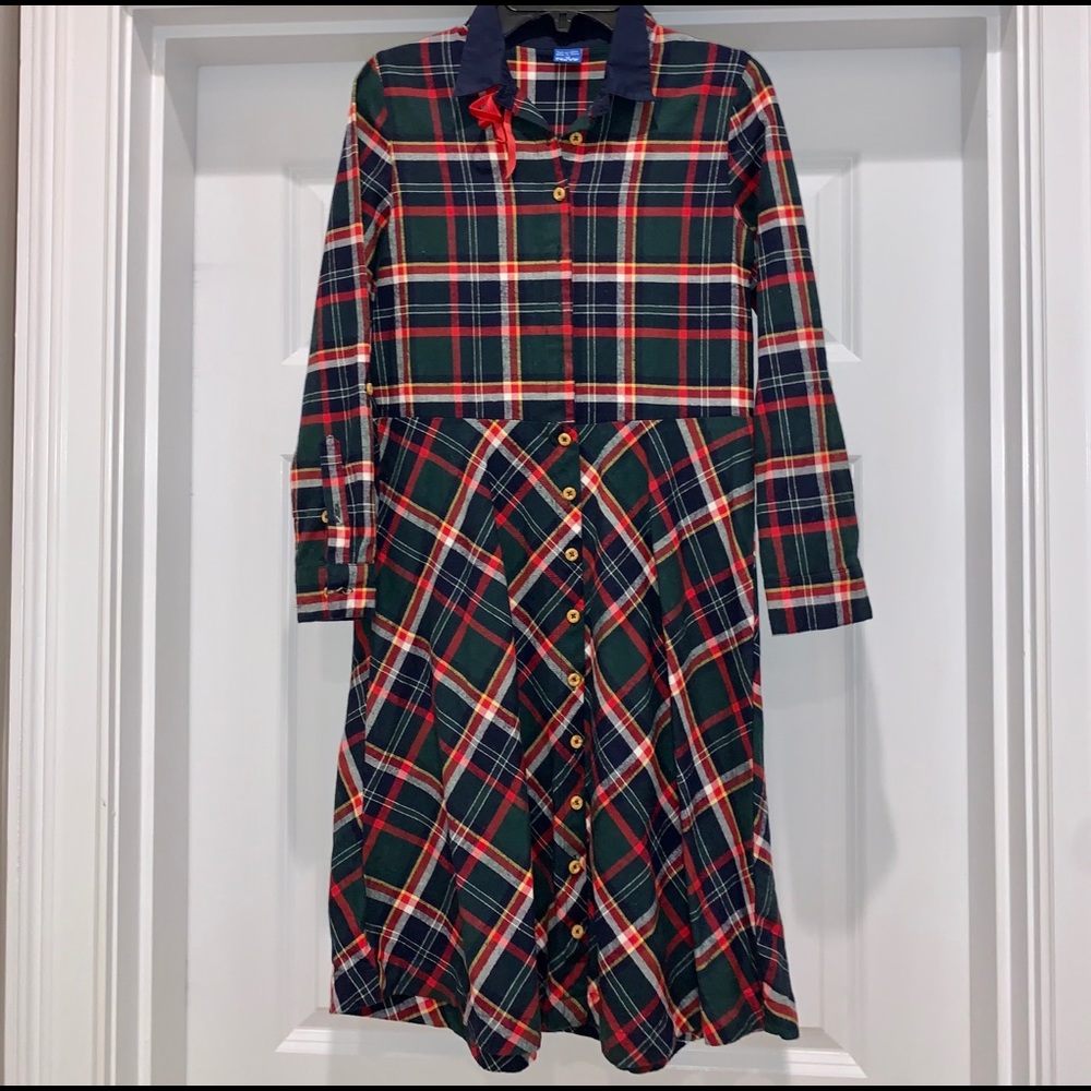 Nuvo Plaid Christmas Dress
